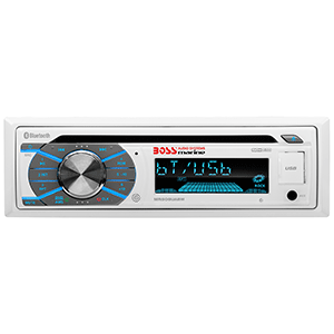 Boss Audio MR508UABW Single-DIN CD/USB/SD/MP3/WMA/AM/FM Receiver with Bluetooth