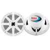 Boss Audio MR52W 5.25" 2-Way 150W Marine Full Range Speaker - White - Pair