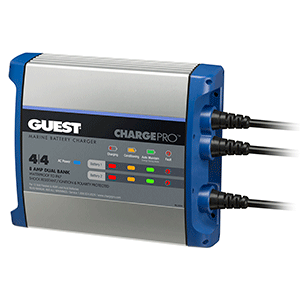 Guest On-Board Battery Charger 8A / 12V - 2 Bank - 120V Input 2707A