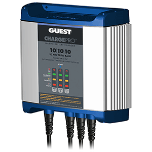Guest On-Board Battery Charger 30A / 12V - 3 Bank - 120V Input 2731A