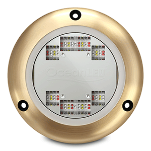 OceanLED Sport S3166s Multi-Color Surface Mount Underwater LED Light, 012110C