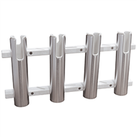 TACO Aluminum/Poly 4-Rod Rack Holder F31-3104BXZ-1