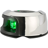 Attwood LightArmor Deck Mount Navigation Light - Stainless Steel - Starboard (green) - 2NM