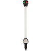 Attwood LightArmor Bi-Color Navigation Pole Light with Task Light - Straight - 10"