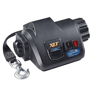 Fulton XLT 7.0 Powered Marine Winch with Remote for Boats up to 20'