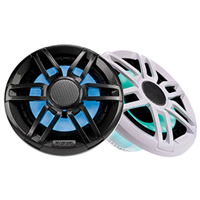 Fusion XS-FL77SPGW XS Series 7.7" Sports Marine Speakers with RGB - Grey & White Grill Options