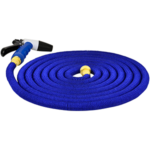 HoseCoil Expandable 50' Hose with Nozzle & Bag