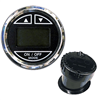 Faria 2" Depth Sounder with In-Hull Transducer - Black - Stainless Steel Bezel