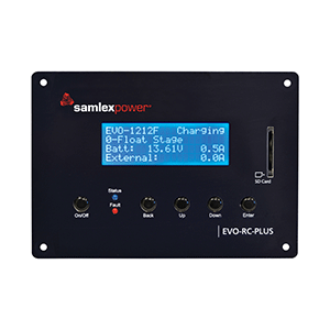Samlex Programmable Remote Control for Evolution F Series Inverter/Charger - Optional, EVO-RC-PLUS