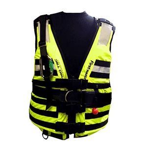 First Watch HBV-100 High Buoyancy Type V Rescue Vest - X-Large-XXX-Large - Hi-Vis Yellow