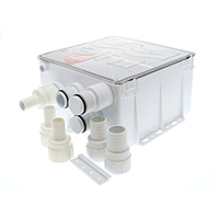 Rule Shower Drain Box with 800 GPH Pump - 12V, 98B