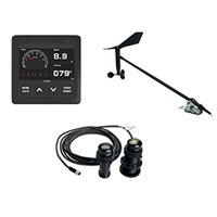 Veratron Navigation Kit for Sail, Wind Sensor, Transducer, Display & Cables, A2C1352150002