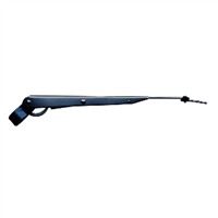 Marinco Wiper Arm Deluxe Stainless Steel - Black - Single - 14"-20"