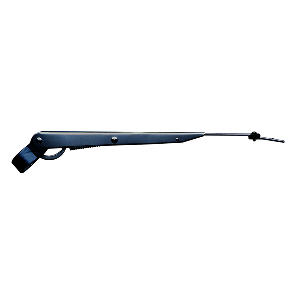 Marinco Wiper Arm Deluxe Stainless Steel - Black - Single - 18"-24"