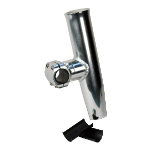 C.E. Smith Adjustable Mid Mount Rod Holder Aluminum 1.66" or 1-1/2" with Sleeve & Hex Key