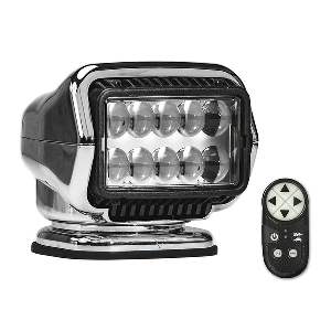 Golight Stryker ST Series Permanent Mount Chrome LED with Wireless Handheld Remote