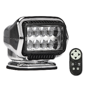 Golight Stryker ST Series Portable Magnetic Base Chrome LED with Wireless Handheld Remote