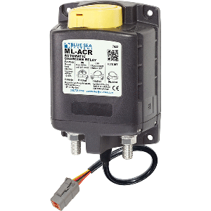 Blue Sea 7622100 ML ACR Charging Relay 12V 500A with Manual Control & Deutsch Connector
