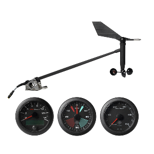 Veratron NMEA 2000 Sailing Kit with OceanLink GPS Speedometer, Wind Sensor, Wind Angle & Wind Speed Gauge