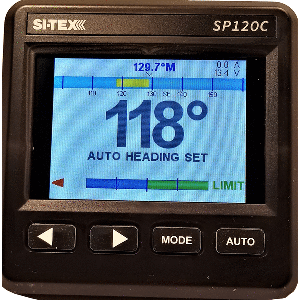 SITEX SP120 Color System with Rudder Feedback & 9 cubic inch Pump, SP120C-RF-2