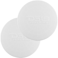 DS18 Silicone Marine Speaker Cover for 8" Speakers - White