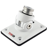 DS18 Hydro Universal Flat Mount - White