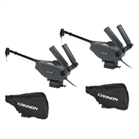 Cannon Optimum 10 BT Electric Downrigger 2-Pack with Black Covers