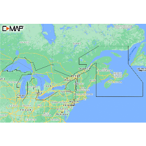 C-MAP M-NA-Y201-MS Great Lakes To Nova Scotia REVEAL Coastal Chart