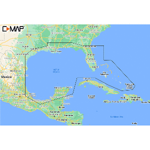 C-MAP M-NA-Y204-MS Gulf of Mexico to Bahamas REVEAL Coastal Chart