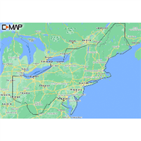 C-MAP M-NA-Y213-MS US Lakes East REVEAL Inland Chart