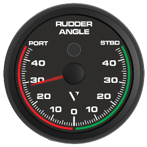 Veratron Professional 85MM (3-3/8") Rudder Angle Indicator for NMEA 0183