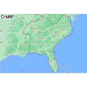 C-map M-NA-Y214-MS US Lakes South East REVEAL Inland Chart, M-NA-Y214-MS