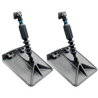 Nauticus SX 9.5 x 10 Smart Tabs 13-15' Boats with 30lb Actuators - 30-40HP - Gunmetal Grey, SXG9510-30