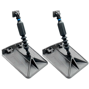 Nauticus SX 9.5 x 10 Smart Tabs 16-18' Boats with 60lb Actuators - 60-150HP - Gunmetal Grey, SXG9510-60