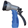 HoseCoil Rubber Tip Nozzle with 9 Pattern Adjustable Spray Head & Comfort Grip