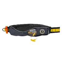 Mustang Fluid 2.0 Manual Inflatable Belt Pack - Black/Grey, MD4016-806-0-253