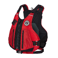 Mustang Slipstream Foam Vest - Red - Small/Medium, MV7161-4