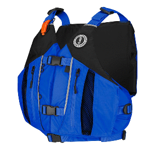 Mustang Solaris Foam Vest - Blue/Black, MV807NMS-863