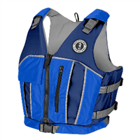 Mustang Reflex Foam Vest - Royal Blue/Navy, MV7020-190