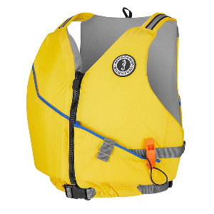 Mustang Journey Foam Vest - Yellow