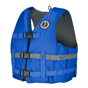 Mustang Livery Foam Vest - Blue, MV701DMS-131-XS/S-216