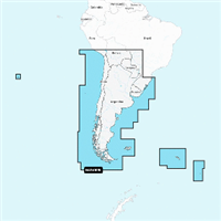 Navionics+ NASA005L Chile, Argentina & Easter Island