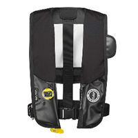 Mustang Manual HIT Inflatable Law Enforcement PFD - Black, MD3181LE-13-0-101