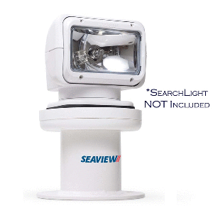 Seaview 6.38" Vertical Searchlight & Thermal Camera Mount with 8" Round Base Plate, PM5SL8