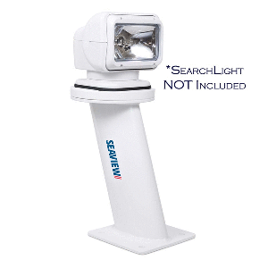 Seaview 5.25" AFT Leaning Mount for Searchlights & Thermal Cameras with 7" x 7" Base Plate, PMA5FSL7