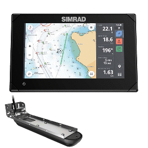 Simrad NSX 3007 7" Combo Chartplotter & Fishfinder with Active Imaging 3-in-1 Transducer, 000-15365-001