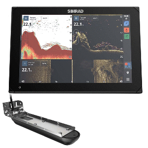 Simrad NSX 3012 12" Combo Chartplotter & Fishfinder with Active Imaging 3-in-1 Transducer