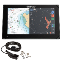 Simrad NSX 3009 9" Combo Chartplotter & Fishfinder with HDI Transducer, 000-15372-001