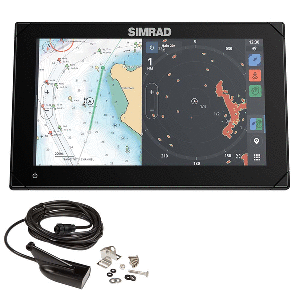Simrad NSX 3009 9" Combo Chartplotter & Fishfinder with HDI Transducer, 000-15372-001