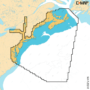 C-MAP REVEAL X - Nova Scotia to the Chesapeake Bay, M-NA-T-202-R-MS